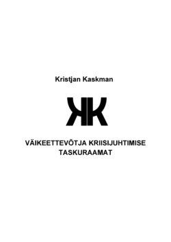 Kriisijuhtimise taskuraamat